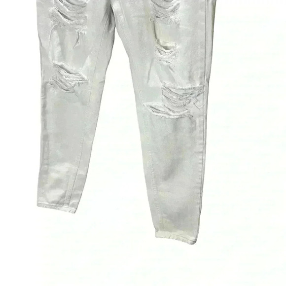 Tea and Cup distressed white jeans size 3 - Picture 6 of 15
